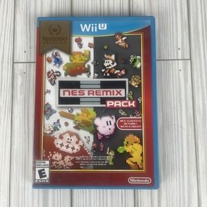 NES Remix Pack (Nintendo Wii U,  2014) W/Manual CIB